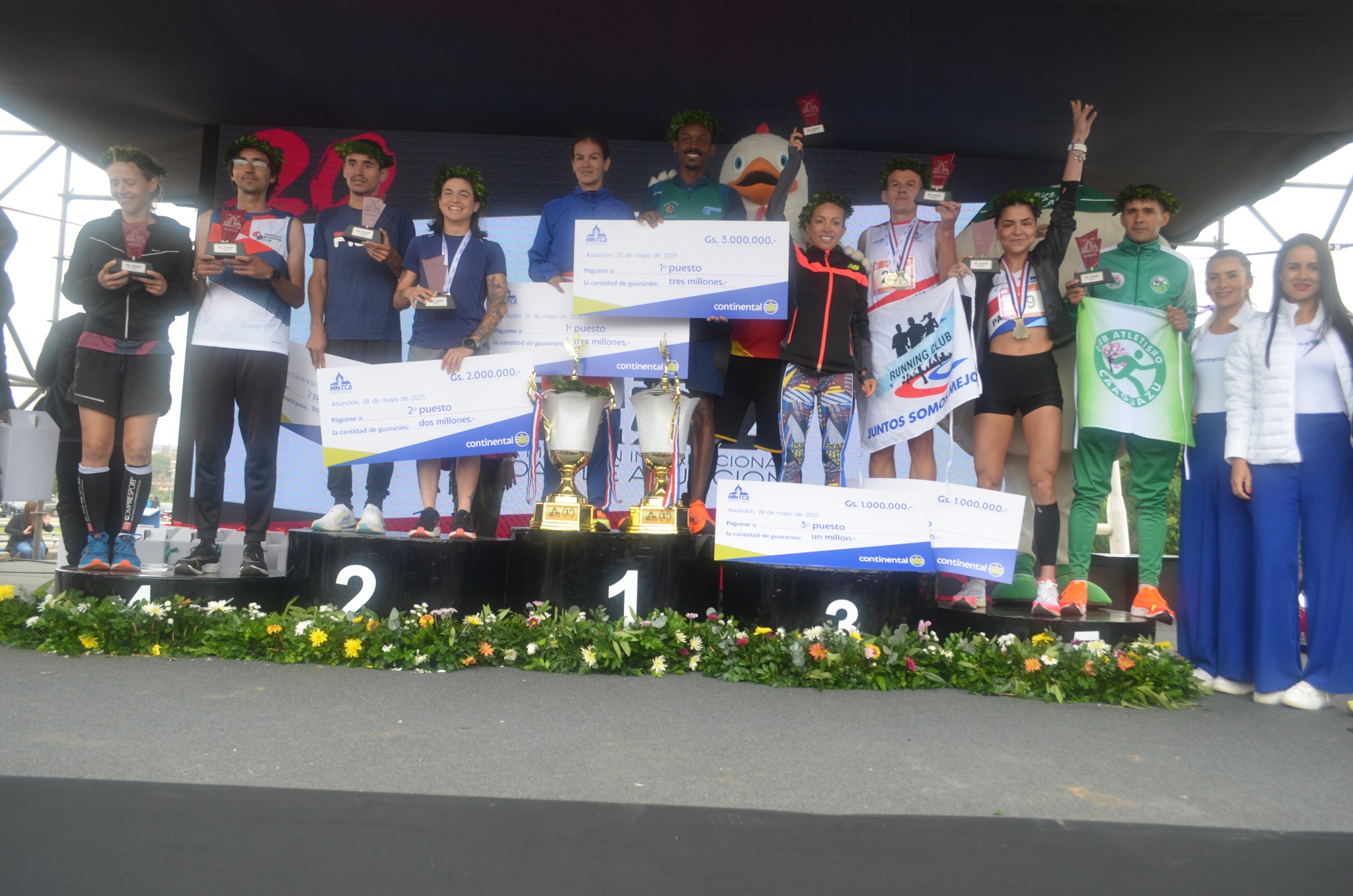 Media Maratón Internacional: en Asunción