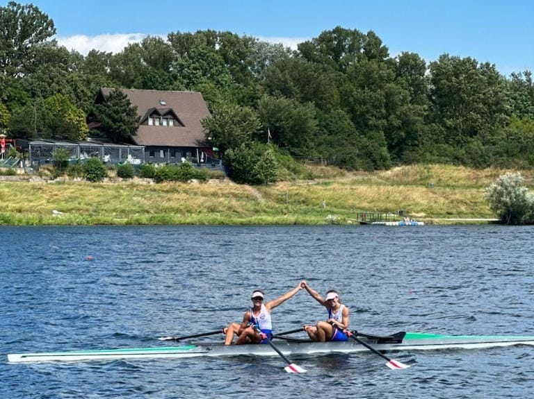 El remo paraguayo brilla en la Regata Internacional de Viena