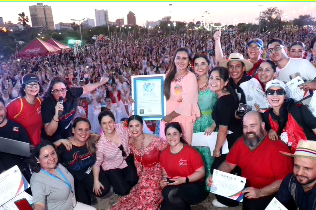 Danza de la Botella: Paraguay rompe récord mundial